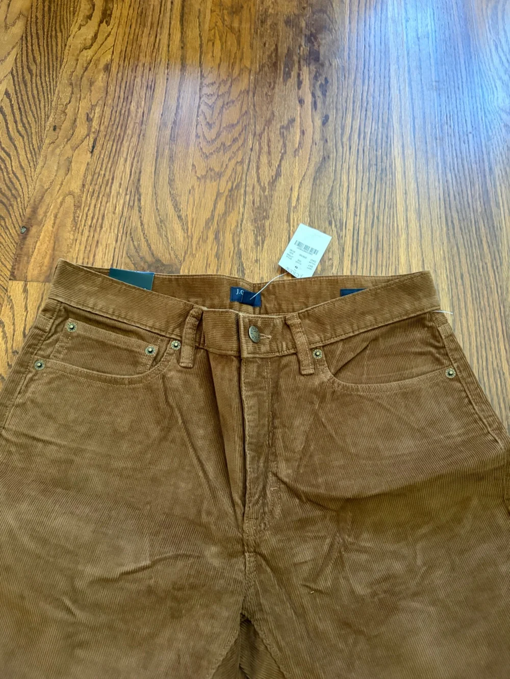J. Crew Men's Corduroy Pants in Warm Brown *17